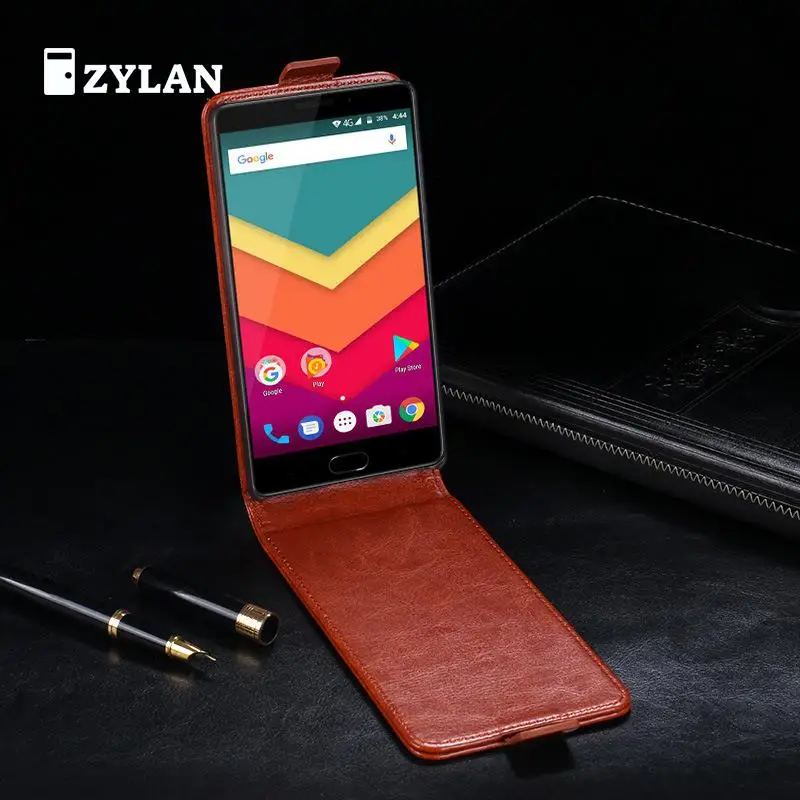 Чехол ZYLAN для Vernee Thor Plus чехол 5 дюймов откидной кожаный бизнес телефона сумка +