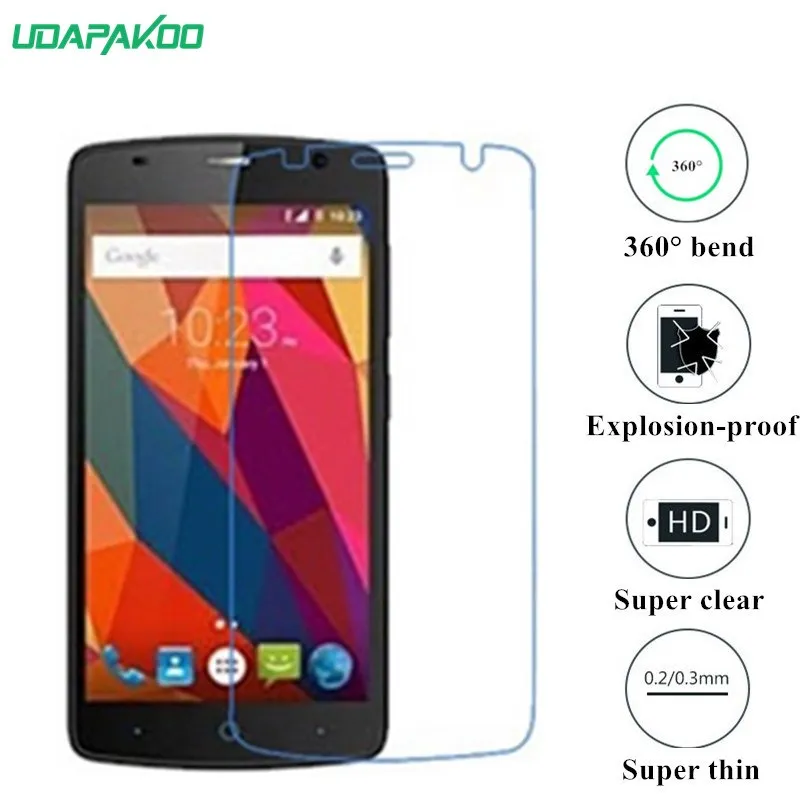 Udapakoo прозрачная закаленная (мягкое стекло) пленка для ZTE L5 Plus нано