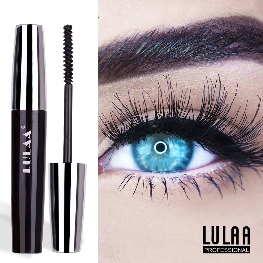 Professional Natural 4D Eyelash Lengthening Thick Rimel Mascara Cosmetic Tools Fast Dry Black Curling Waterproof Mascaras Makeup |