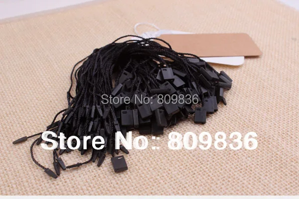 Хорошее качество Черный повесить тег веревки в одежде шнур для одежды цена hangtag