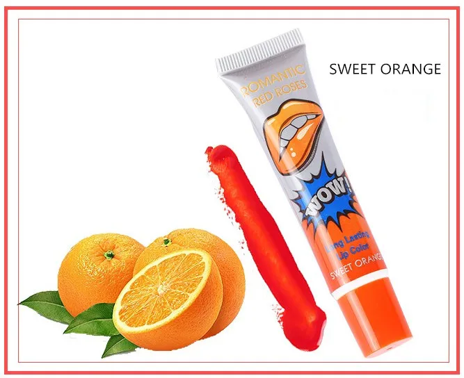 011-A3-Sweet Orange Романтичный медведь 6 цветов водостойкая жидкая губная помада Красота красный вау макияж матовый блеск для губ Impermeavel блеск для губ Косметика - Цвет: 011-A3-Sweet Orange