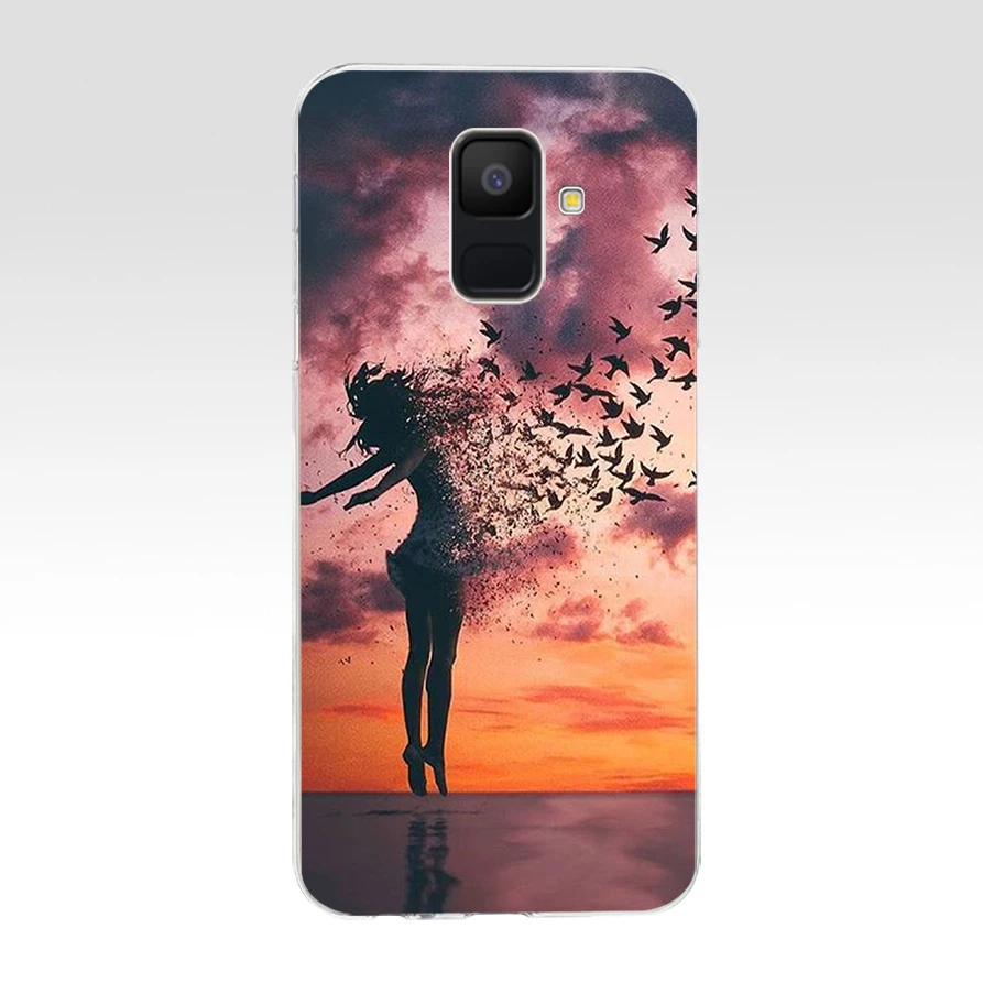 R Soft TPU Phone Case For Samsung Galaxy A8 2018 A530 A530F silicone Cover For Samsung A8 Plus 2018 A730 A730F Clear Case images - 6