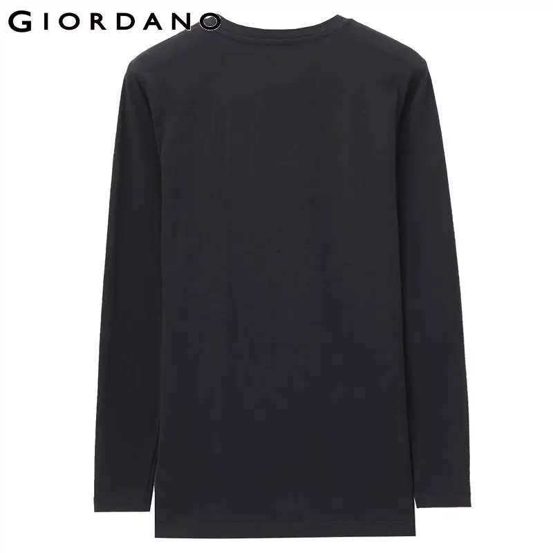 Jordano Мужская майка мужская g-грелка серия Crewneck стрейчевая с длинным рукавом Innershirt