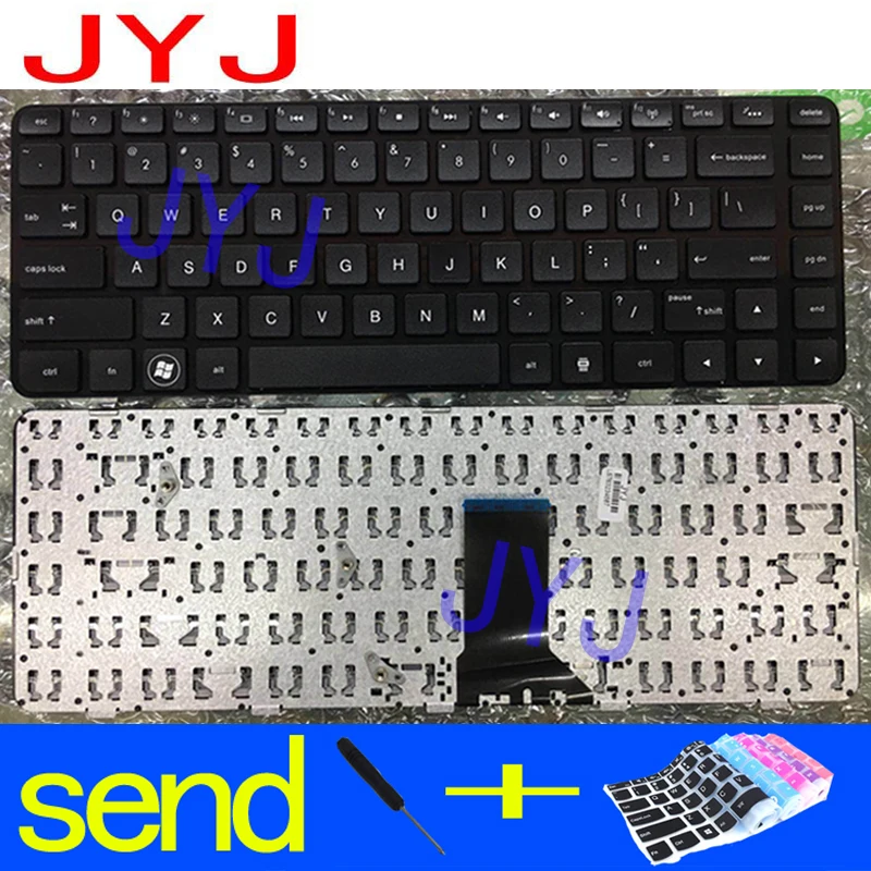 Клавиатура для ноутбука HP Pavilion DM4 1000 2000 DV5 отправить прозрачная защитная