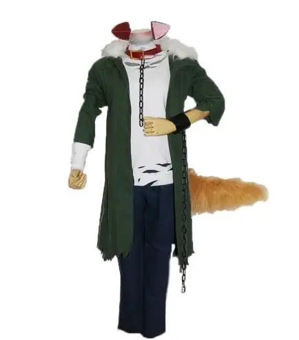My Hero Academia Bakugou Katsuki Custom Made Adult's Costume Outfit Cosplay Halloween costume with ears and tail |