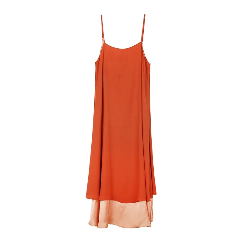 Cakucool 2020 Sexy Woman Bohemian Club Sleeveless Vest Long Dress Party Loose Flowy Double | Женская одежда