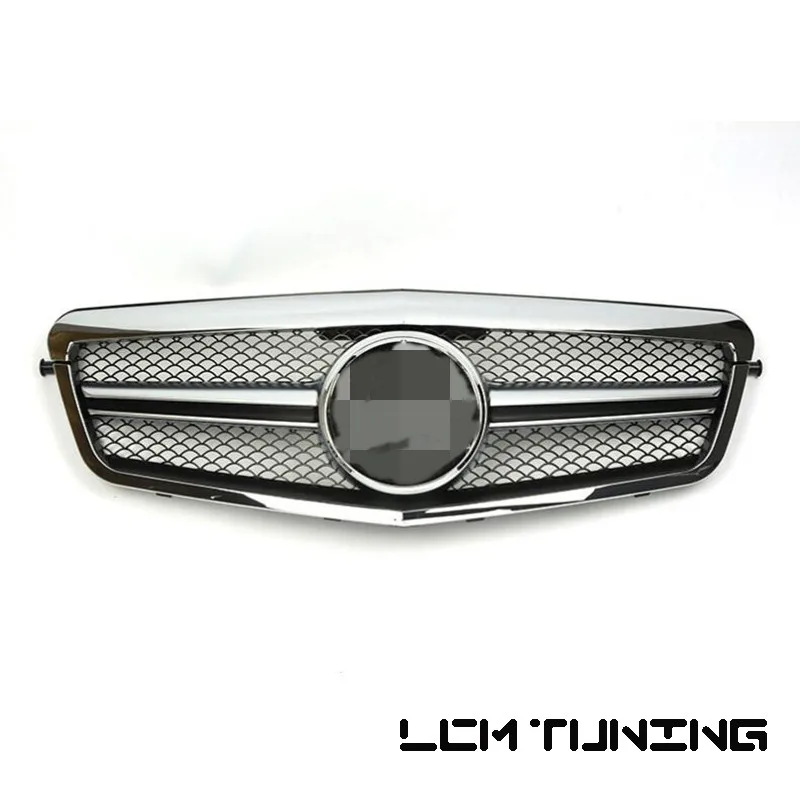 Передний бампер из АБС пластика гоночная решетка для Mercedes For Benz E class W212 E200 E300L 09 10 11
