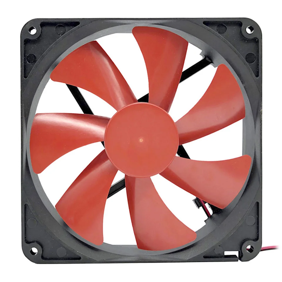 

GOOD F14025 140mm PC Case Fan Cooler 4-Pin Connector Cooling Fan 12V Desktop Exhaust Fan for Computer Cooling System