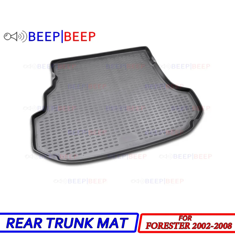Для Subaru Forester 2002-2008 коврик для багажника автомобиля задний внутренний багажник