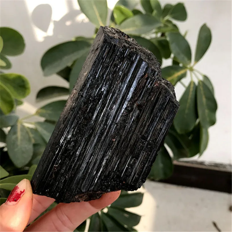 Горячая Распродажа 100% натуральный черный турмалин Schorl Reiki исцеляющая энергия