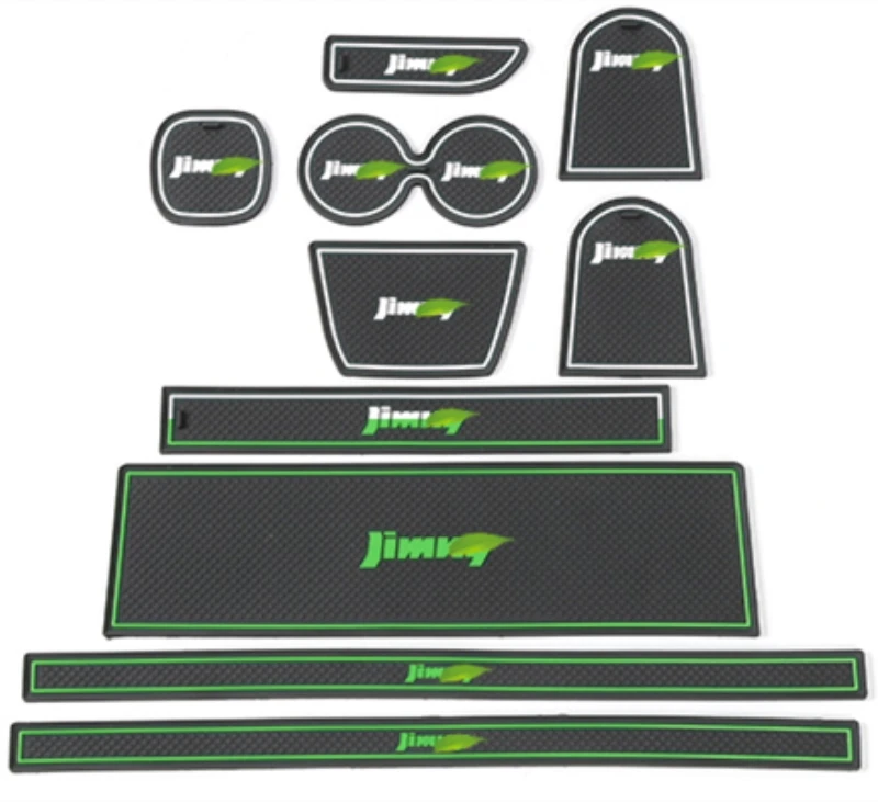 Muchkey Gate Игровые Коврики Для Suzuki Jimny 2008 до 2015 Non slip межкомнатных дверей автомобиля