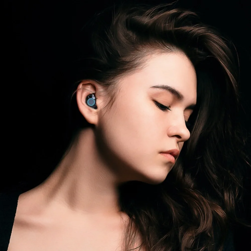 Nasin x6 настоящие беспроводные Bluetooth наушники 5,0 сенсорное управление гарнитура IPX7 водонепроницаемый внешний аккумулятор 3000 мАч для iPhone