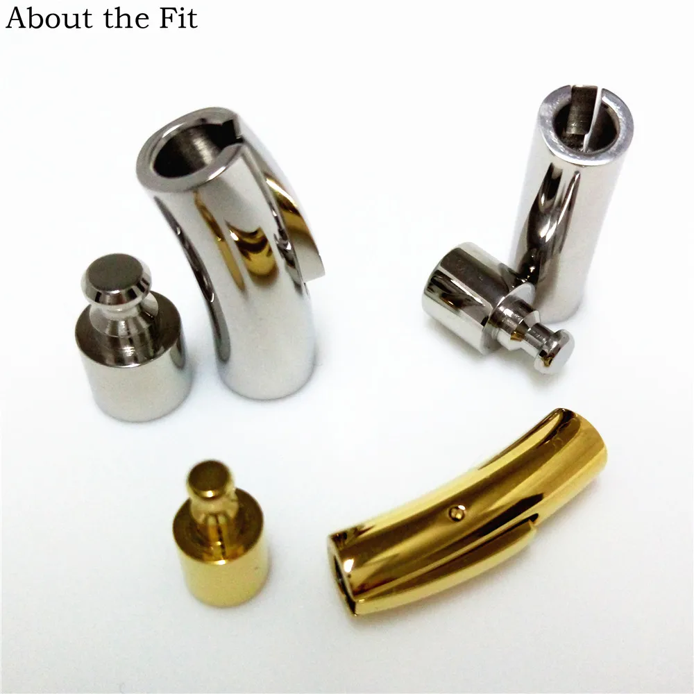 About the Fit 5mm 316L Stainless Steel Buckles End Clasps Necklace Bracelet Findings Jewellery Accessories Connector HandCrafted | Украшения
