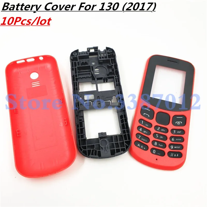 10 шт./лот Новинка полный мобильный телефон Корпус чехол с английская клавиатура