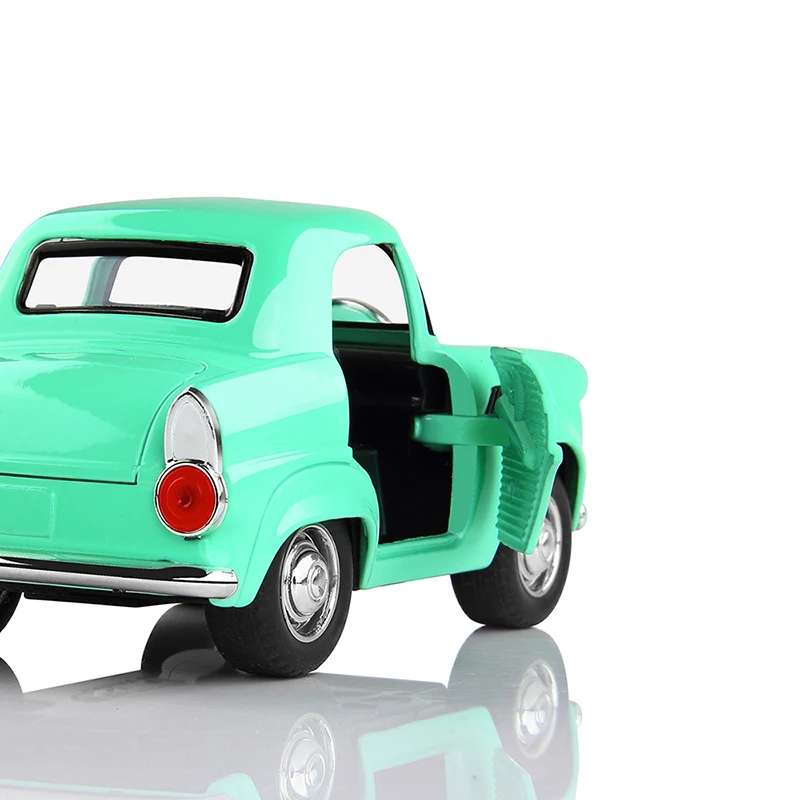 Pull Back сплав мини автомобиль литье под давлением Музыка Свет двери открытые