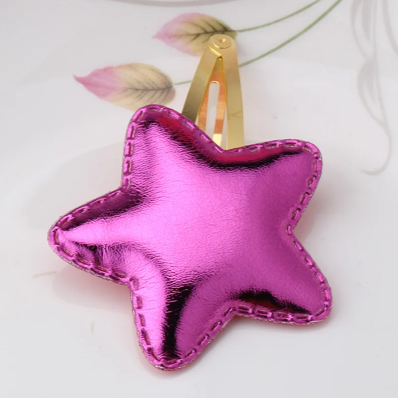 2020 модные блестящие цветные металлические заколки для волос девочек милые