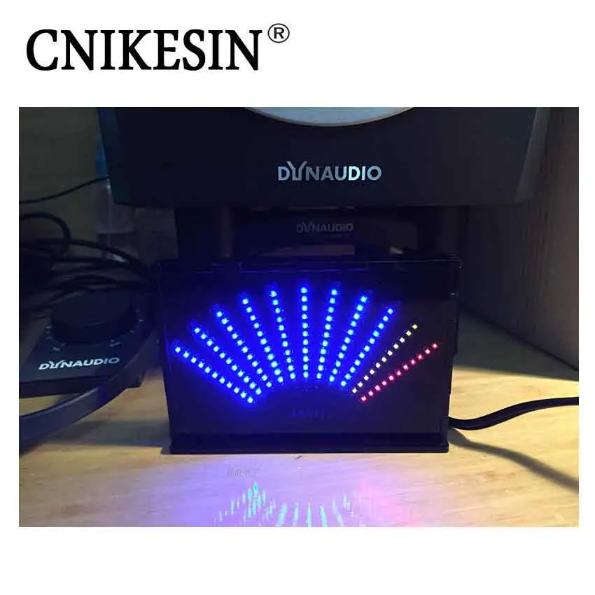 CNIKESIN Diy KS16 фантазия Кристалл звуковая колонка светильник куб светодиодный музыкальный спектр уровень дисплей Электронный производство DIY kit