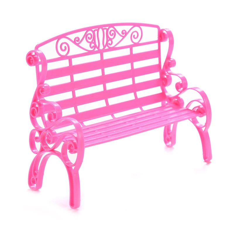 

1 шт., лучшие подарки для девочек, двойные стулья, модель стула для кукол, Рождественская игрушка, игровой дом, мебель для дома, классические и...