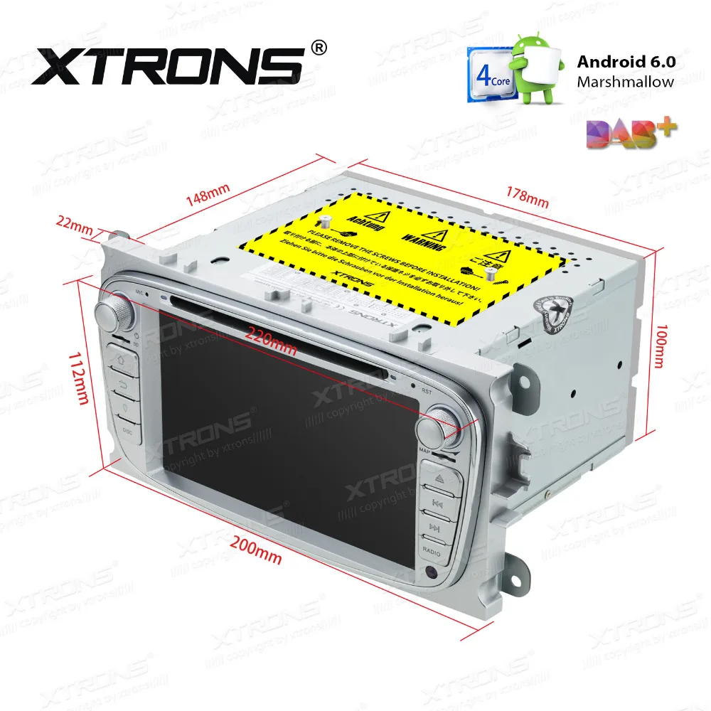 XTRONS 7 &quotAndroid видео Радио автомобильный dvd плеер головное устройство стерео gps