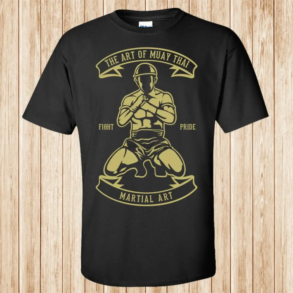 Искусство Муай Тай футболка 2019 новейшие буквы печать хип хоп Новые футболки