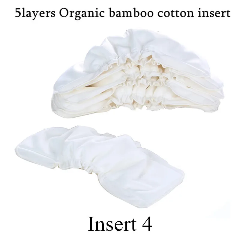 

[simfamily]1PC Reusable Bamboo Charcoal Insert 4layer Baby Cloth Diaper Mat Nappy Inserts Changing Liners Each Insert