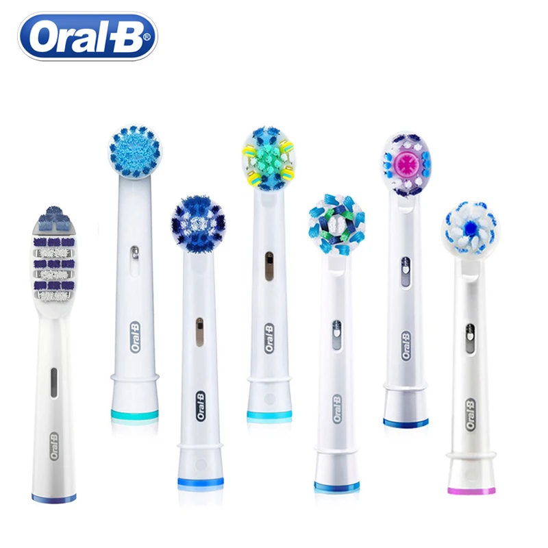 Насадки для зубной щетки Oral B 3D головки с мягкой щетиной перекрестное действие