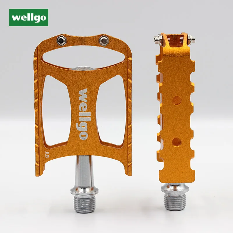 Wellgo M079 педали для велосипеда mtb горный велосипед педали из сплава DU герметичные подшипники CrMo axis сверхлегкие 238 г велосипедные BMX запчасти для велосипеда