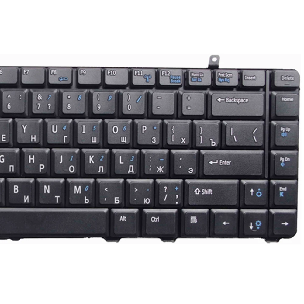 Клавиатура для ноутбука GZEELE черная русская клавиатура Dell A840 A860 vostro PP37L PP38L 1410 1014 1015