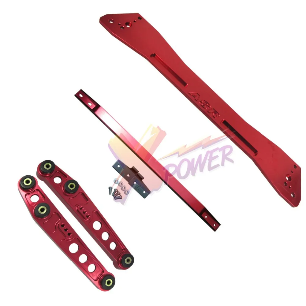 Xpower-задний нижний рычаг управления подрамник бандаж для Honda Civic 92-95 EG EG6-Red синий