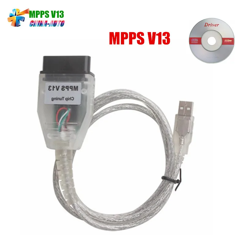 Для SMPS MPPS V13.02 V13 K CAN Flasher Чип тюнинг ECU Программатор перекарта OBD2 Диагностический