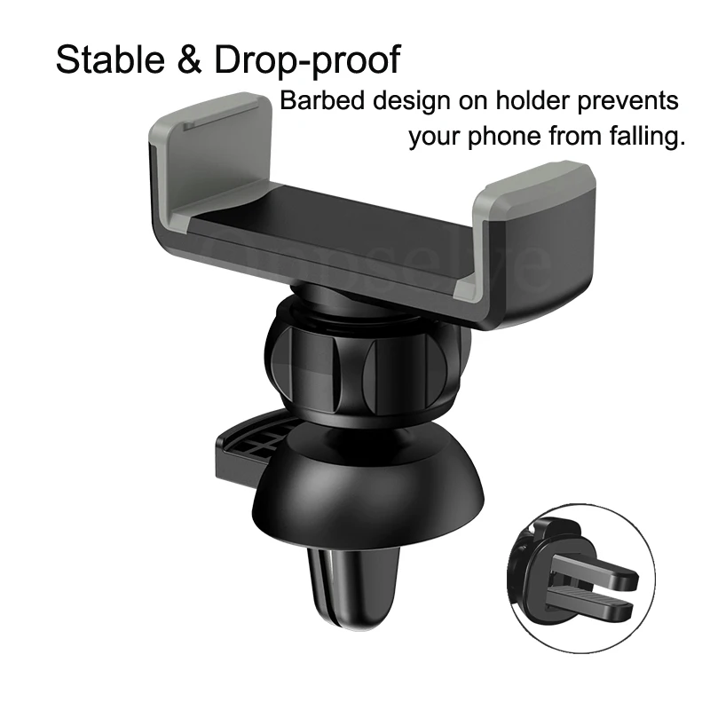 universal car phone holder 360 degree adjustable air vent mount holder stand for iphone 13 12 11 samsung s21 soporte movil stand free global shipping