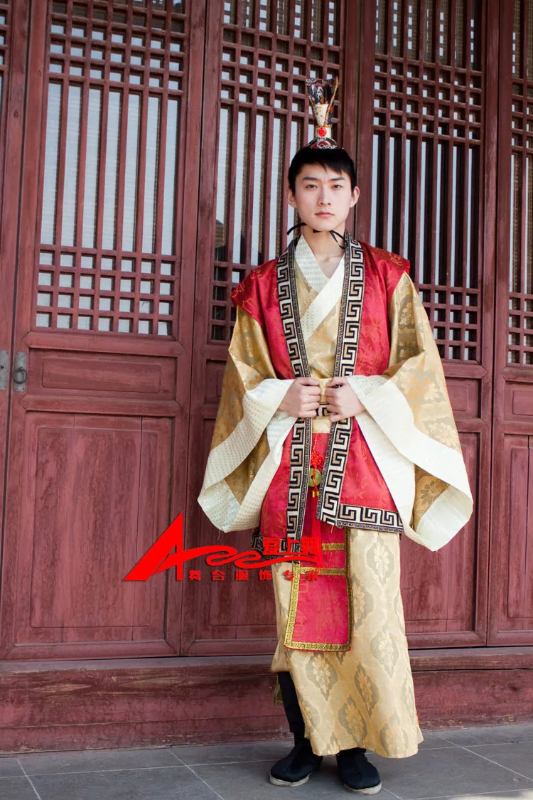 Новая Древняя китайская одежда костюм Hanfu мужской костюм костюмы одежда костюмы