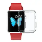 Защитный чехол ALLOYSEED из мягкого ТПУ для Apple Watch Series 2 3, полный Чехол 38 мм42 мм, защитная пленка, корпус для iWatch 2 3