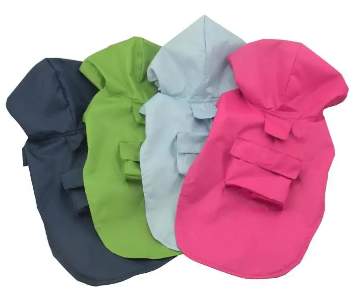 Новинка 2015 модный дождевик для собак летние дождевые куртки одежда домашних