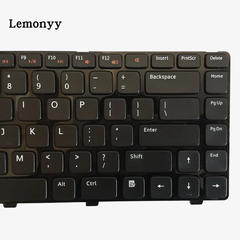 Клавиатура США для DELL Inspiron 15R 5520 7520 0X38K3 65JY3 065JY3 Enginsh черная клавиатура для ноутбука с рамкой