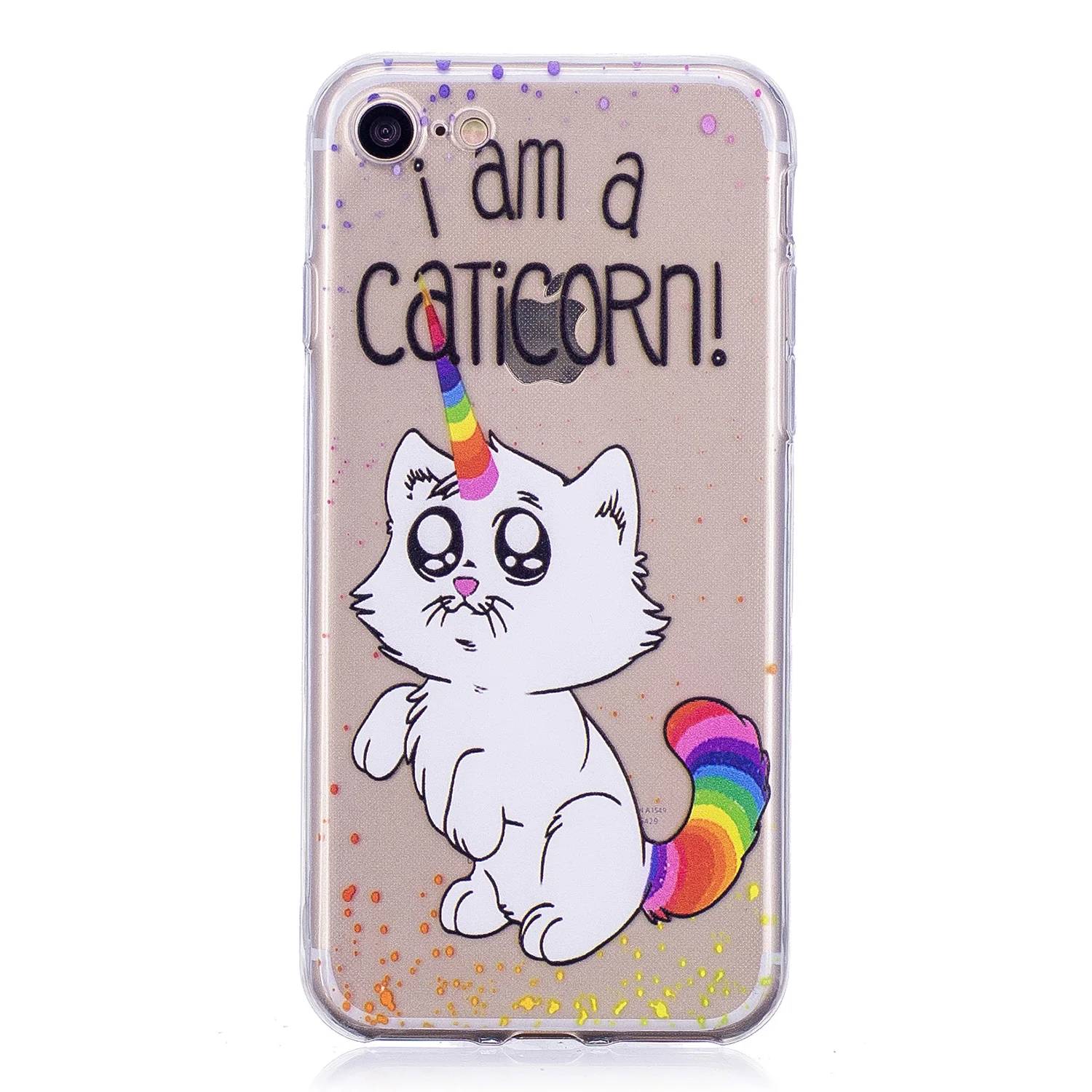 Luxury Case For Apple iPhone 7 8 Mobile Phone Shells iPhone7 Cartoon Soft TPU Silicone Funda iPhone8 Protective Cases |