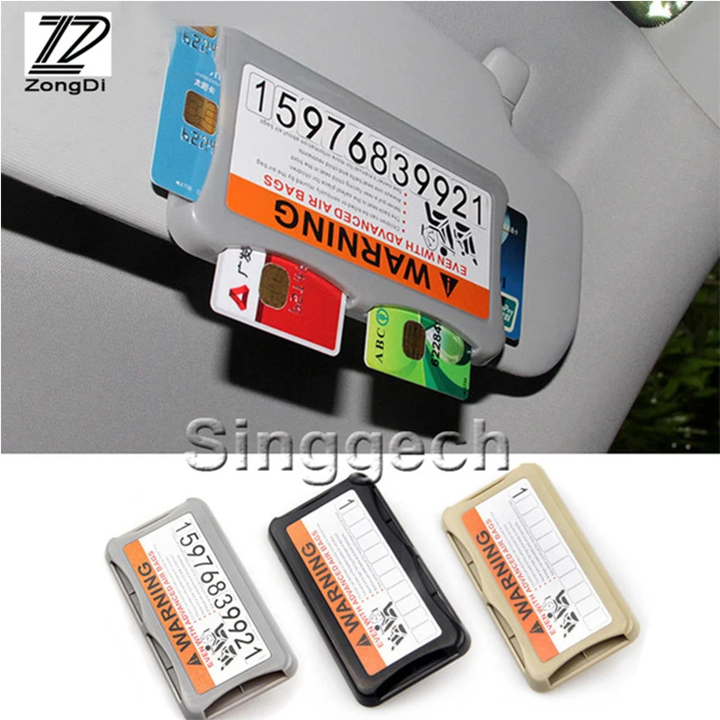 ZD автомобильный Стайлинг Carring сумка для парковки Кредитная карта Seat Leon Ibiza Renault