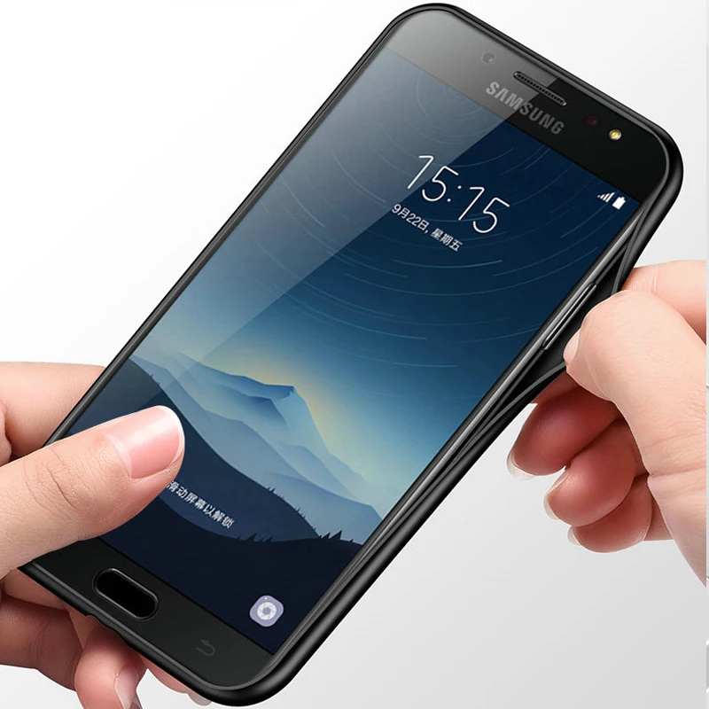 Роскошный зеркальный стеклянный чехол для телефона KaiNuEn samsung galaxy j3 j7 2017 j330 j730