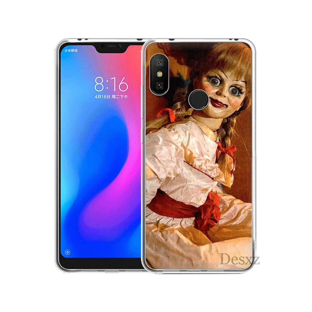 Мягкий ТПУ чехол для xiaomi Redmi Note 4 4X5 6 5A Pro Prime Annabelle Creation Horror | Мобильные телефоны и