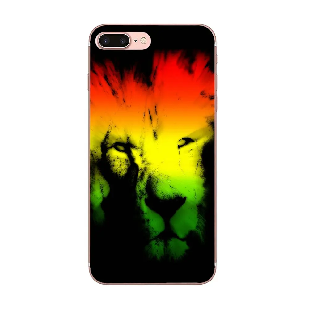 Для Xiaomi Redmi Mi Note 7 8 9 SE Pro Lite Go Play мягкий чехол с принтом Rasta Lion Reggae|Бамперы| |