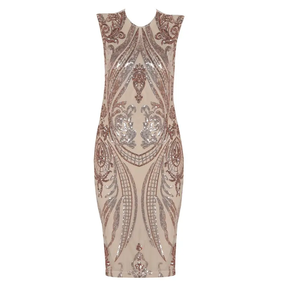 Новинка Лето 2018 праздничное платье повязка знаменитости женское без рукавов с