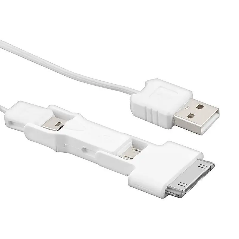 3 в 1 Выдвижной Мини Micro USB кабель для зарядки и синхронизации iPod iPhone 4 4S 3G |