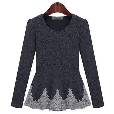 2017 Женский новый стиль Модный популярный женский расклешенный эластичный Топ с