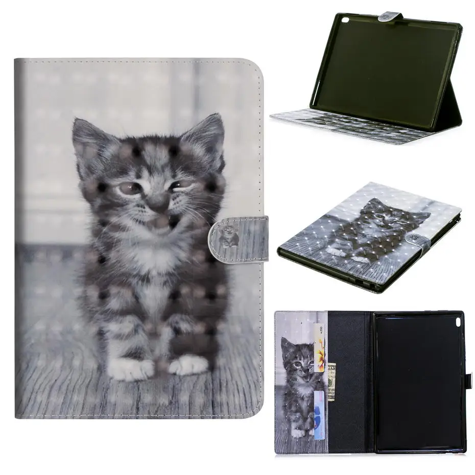 Кожаный чехол для lenovo TAB4 Tab 4 10 TB-X304L TB-X304F/N Smart Cover для lenovo Tab 4 10 Plus TB-X704L TB-X704F/N Funda чехол