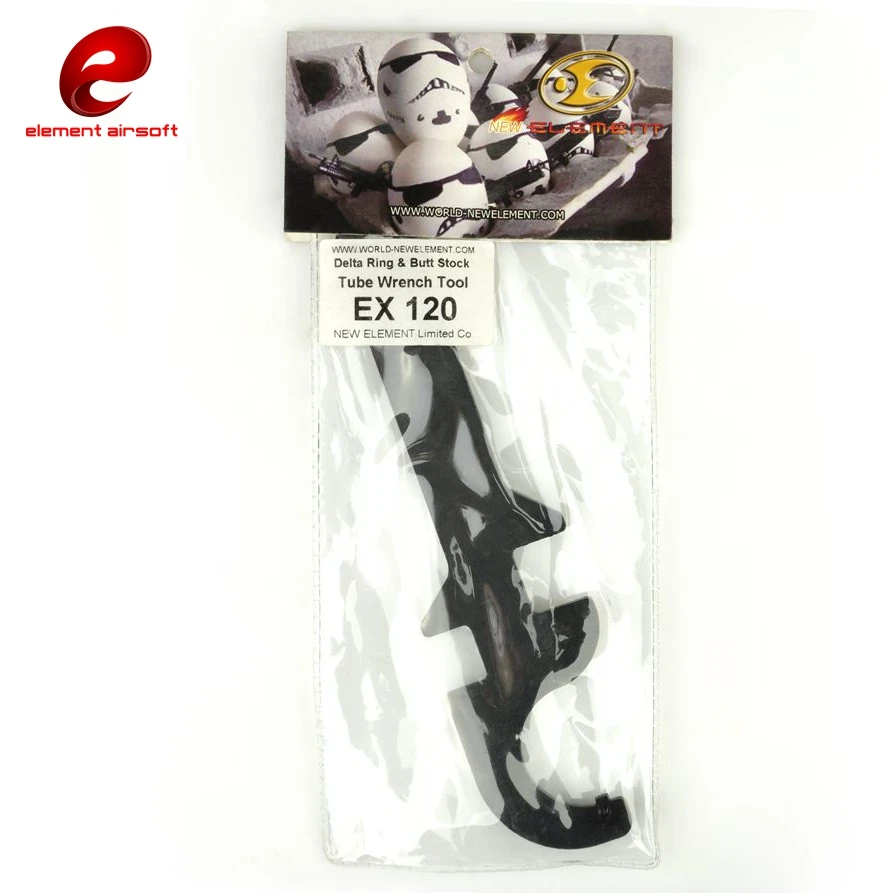 Элемент Аксессуары Дельта Кольцо приклад Труба Ключ Инструмент Для M4 M16 AEG EX120|airsoft
