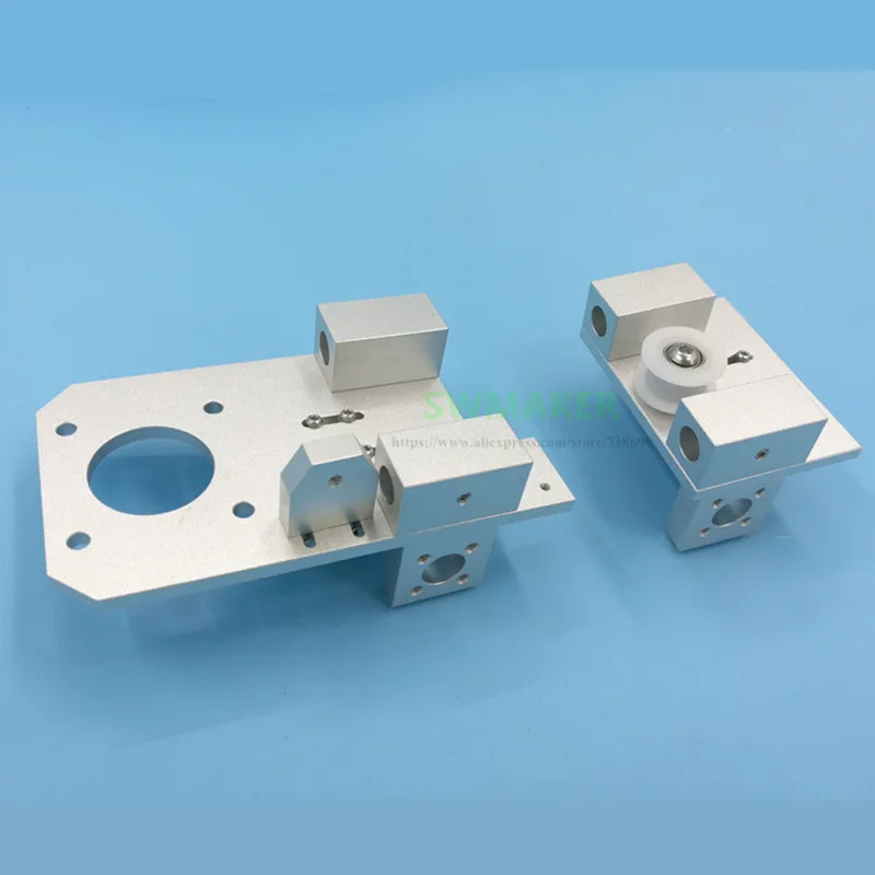 3D принтер Silver Prusa I3 металлический алюминиевый сплав ось X набор для регулировки по