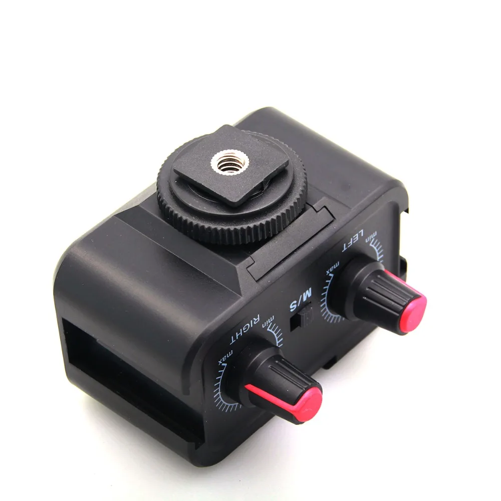 WS-V2 Универсальный аудио адаптер с двумя XLR входами для DSLR камер стерео и двойной