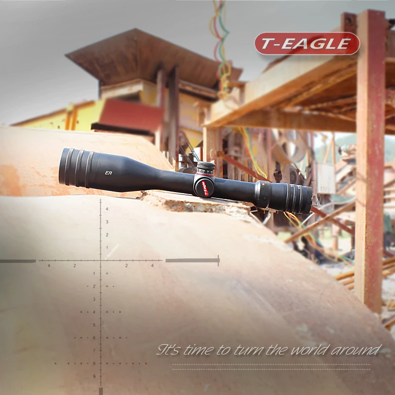 T-EAGLE Тактический длинный диапазон винтовок Сфера 4-16x44 SFIR воздушная винтовка оптика Красный точка прибор ночного видения для освещения затыльник для винтовки