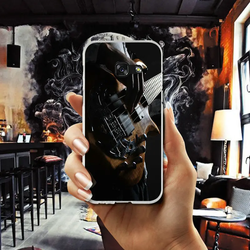 Love Guitar Guitarist Musical Soft TPU Phone Cases for Samsung Galaxy S2 S3 S4 S5 Mini S6 S7 S8 S9 S10 Edge Plus Lite Note 5 8 |