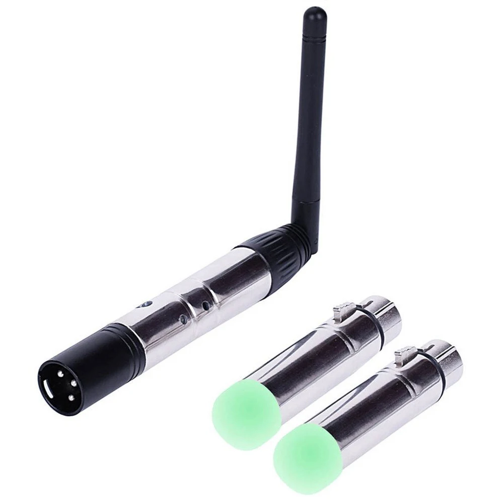 3 шт. DMX512 DMX Dfi DJ 2 4 г Беспроводной 1 передатчик и трехцветный светодиодный